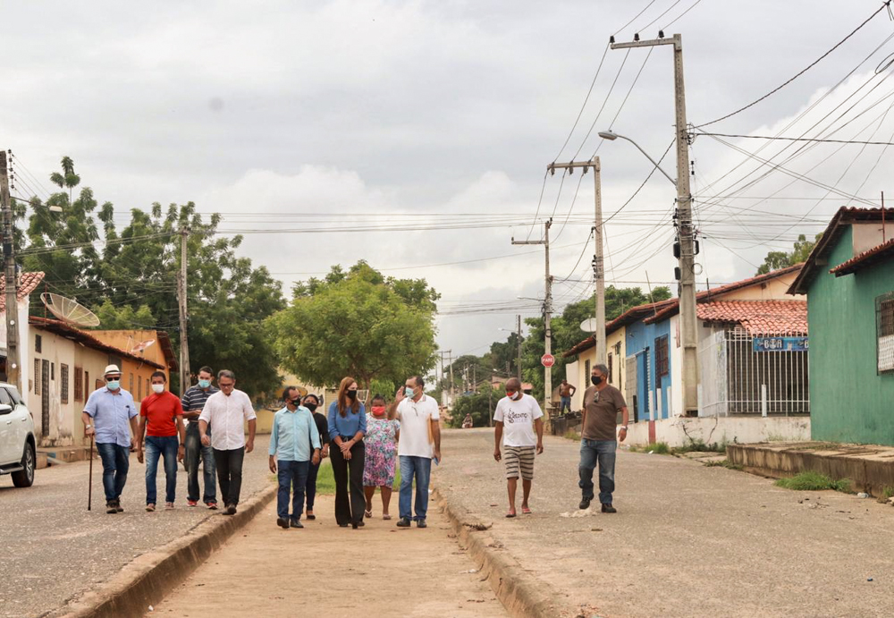 A construção acontece na zona sul de Teresina