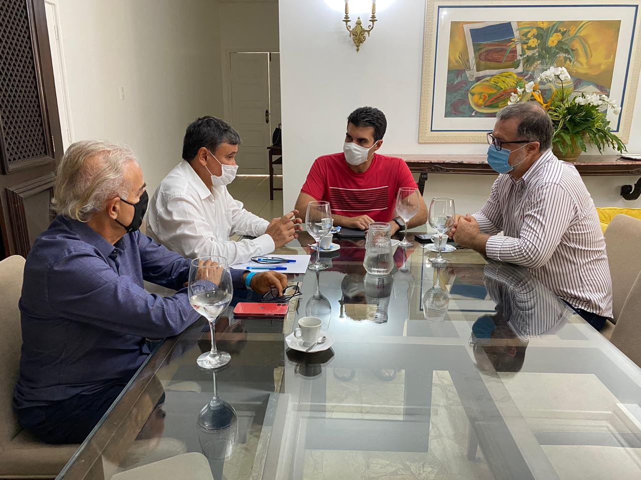 Wellington Dias em agenda com Hélder Barbalho
