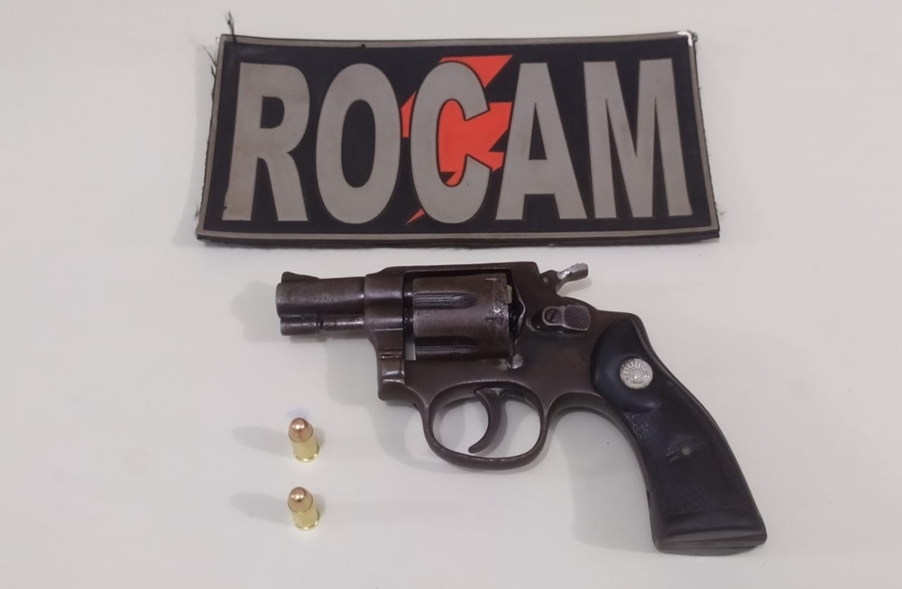 Arma apreendida em Picos