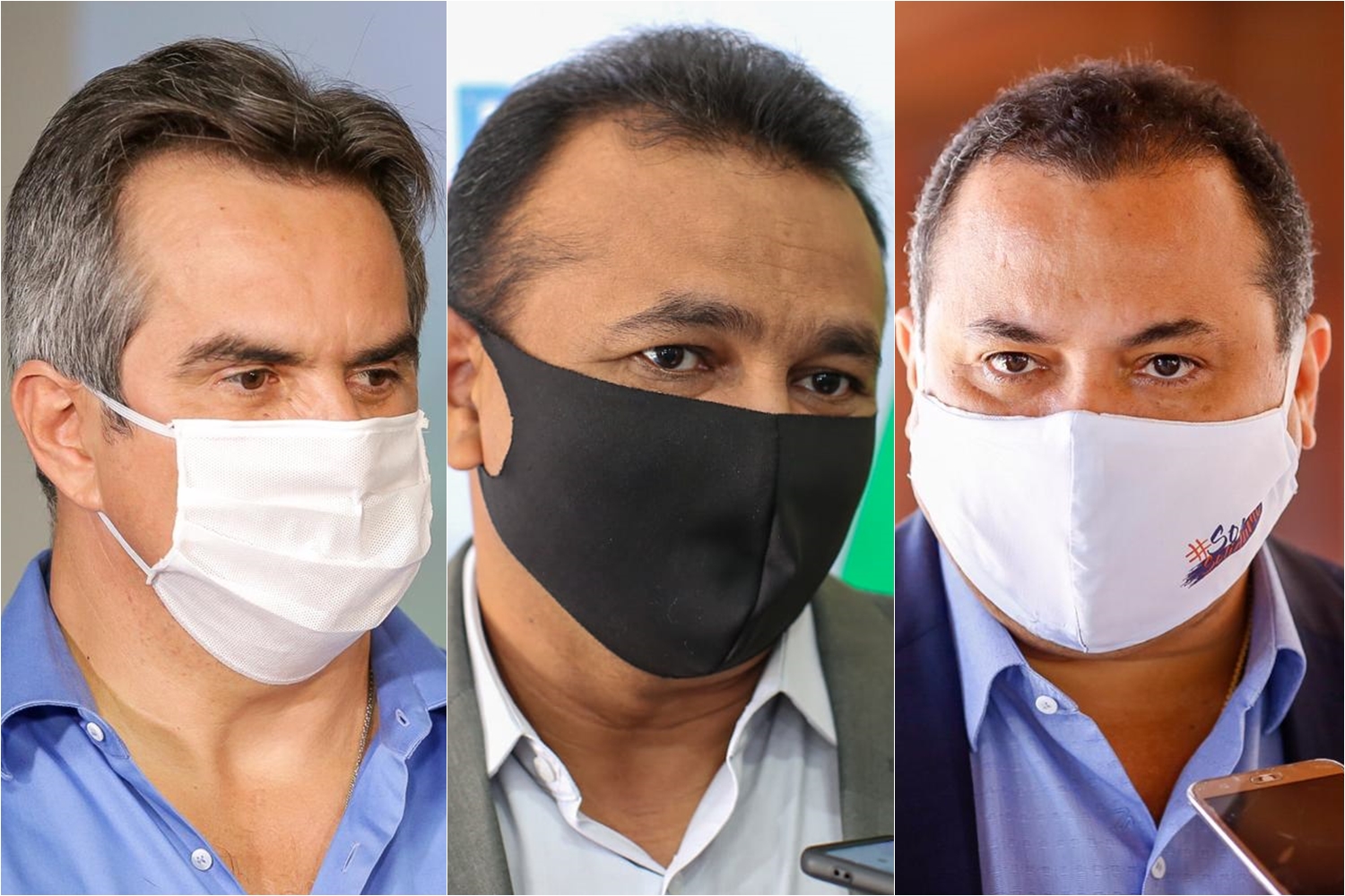 Ciro Nogueira, Fábio Abreu e Evaldo Gomes