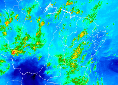 Imagem do satélite
