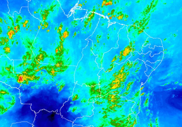 Imagem do satélite