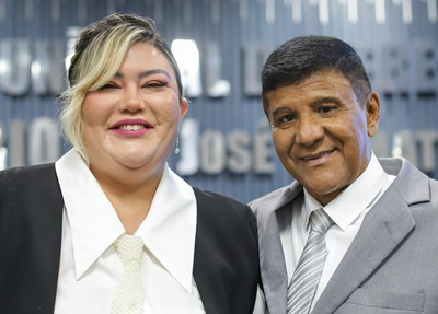 Samantha Cavalca e Pedro Alcântara