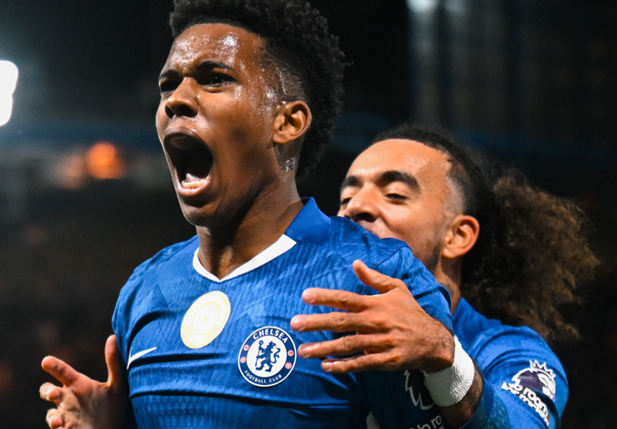 Estêvão marcou o gol da vitória do Chelsea