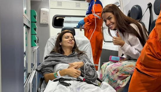 Mayara Cardoso foi internada