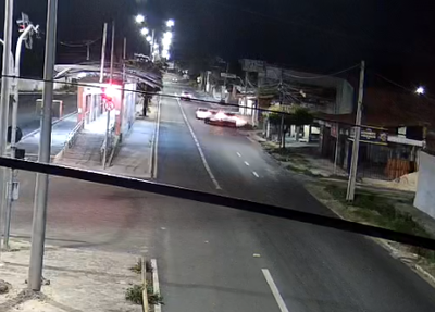 Momento do acidente