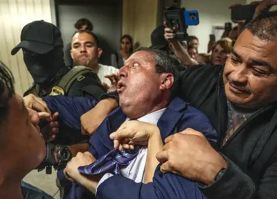 Brad Lander é detido