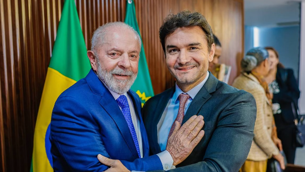 Lula e Celso Sabino