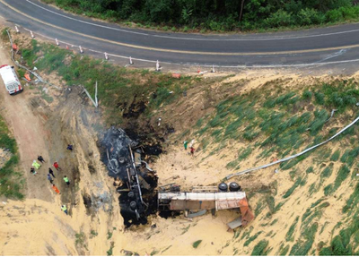 Acidente na PI-247, no Sul do Piauí