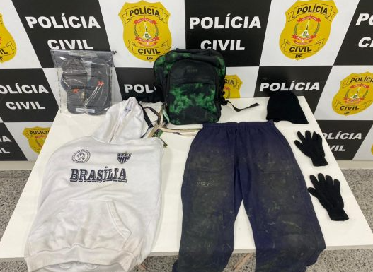 Roupas utilizadas por Guilherme no momento do crime