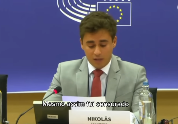 Discurso de Nikolas Ferreira