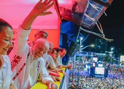 Lula e Janja no Carnaval de Salvador