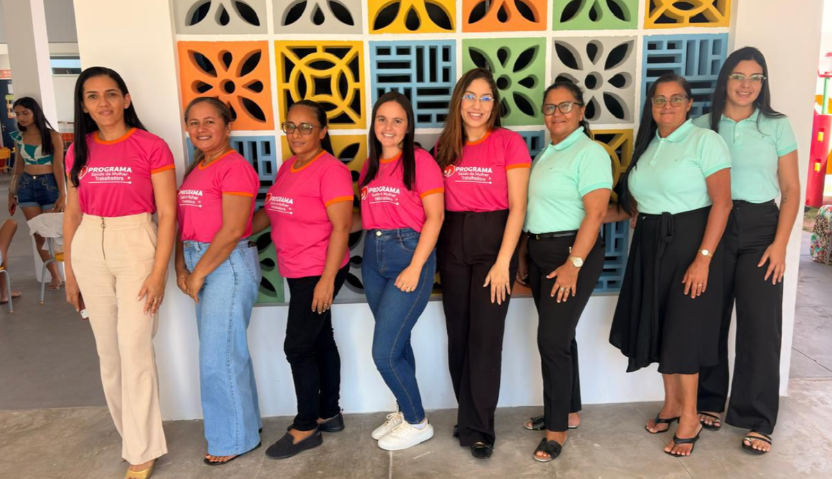 Equipe do Programa Saúde da Mulher Trabalhadora