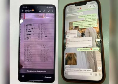 Material apreendido com estudante