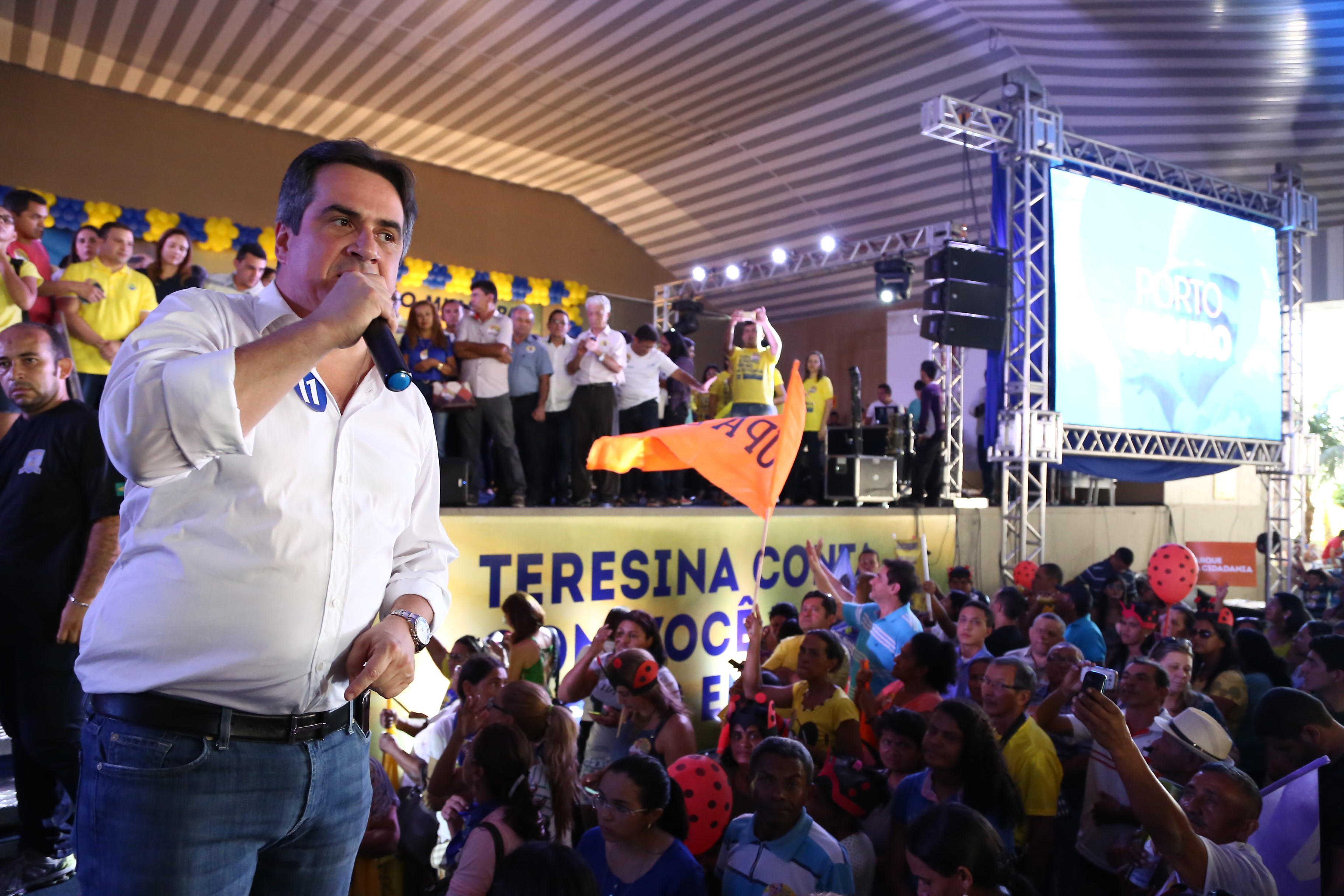 Ciro Nogueira dicurssa em convenção do PP
