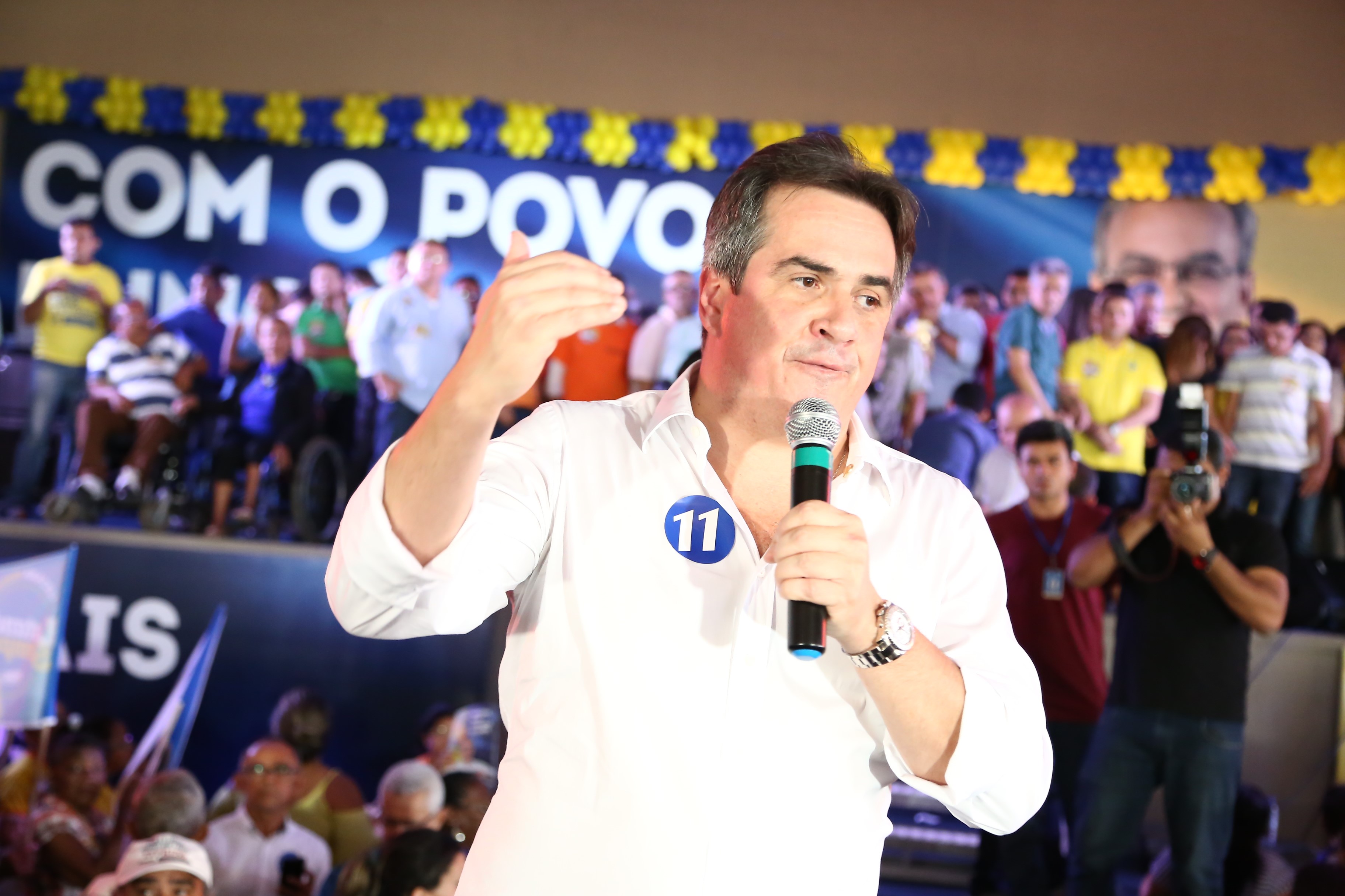 Senador Ciro Nogueira em convenção municipal do PP