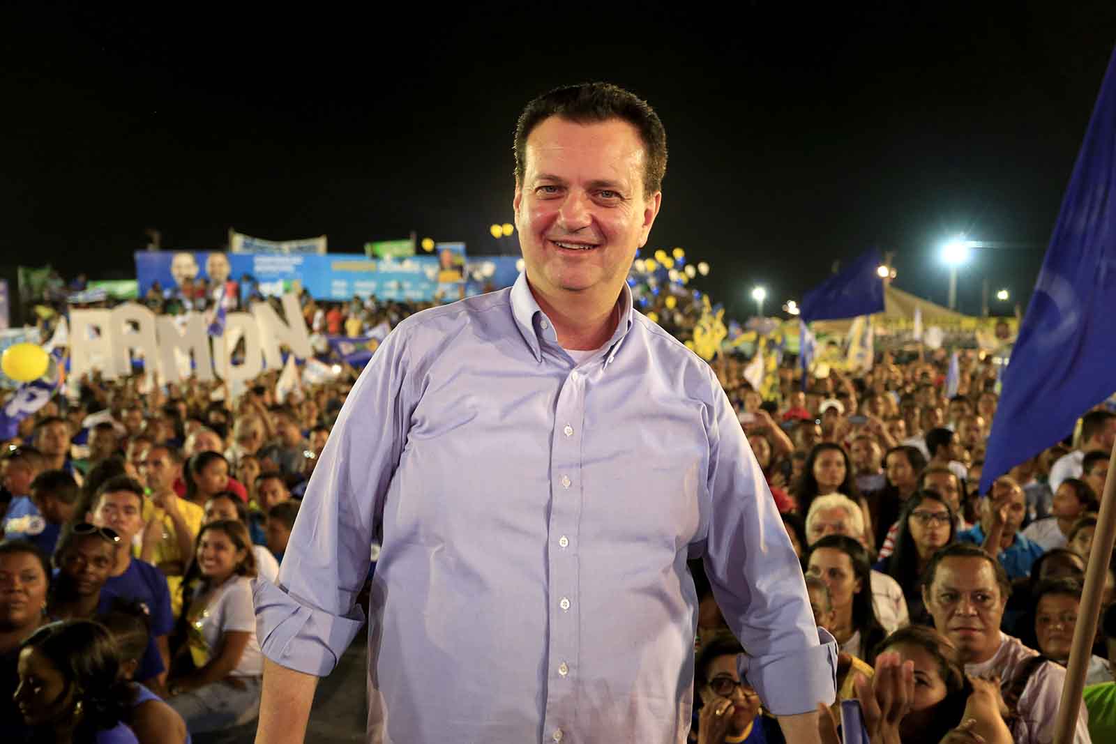 Gilberto Kassab na convenção em Timon