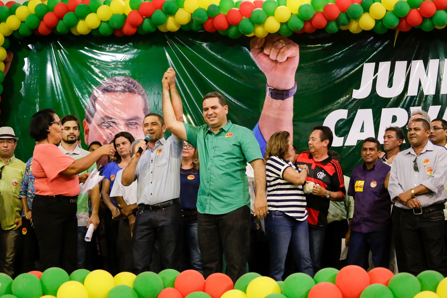 Pré-candidato vereador Genevaldo Silva e Prefeito de Demerval Lobão Júnior Carvalho