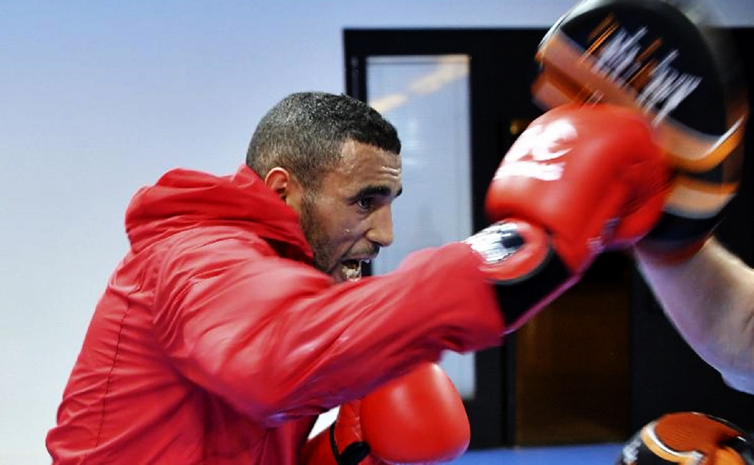 Boxeador Hassan Saada