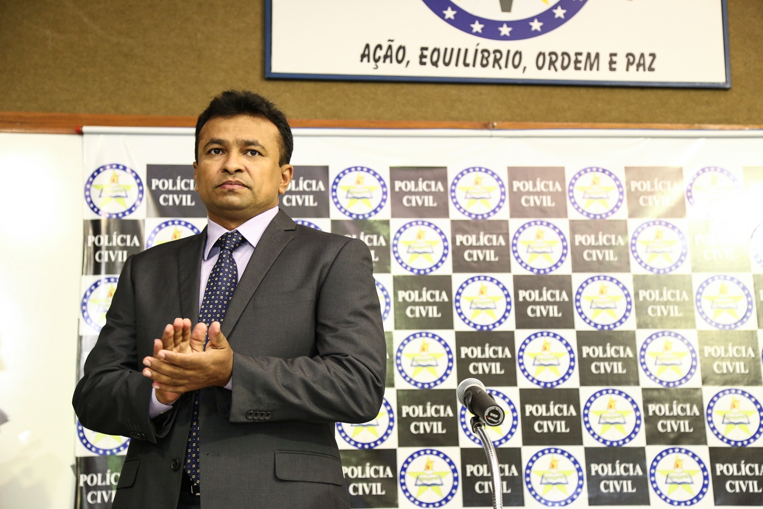 Secretário de Segurança Fabio Abreu