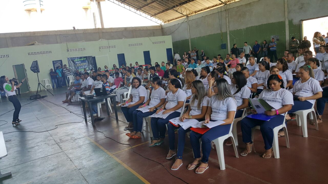 A revisão aconteceu na Casa de Custódia de Teresina