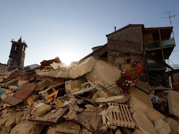 Terremoto no centro da Itália