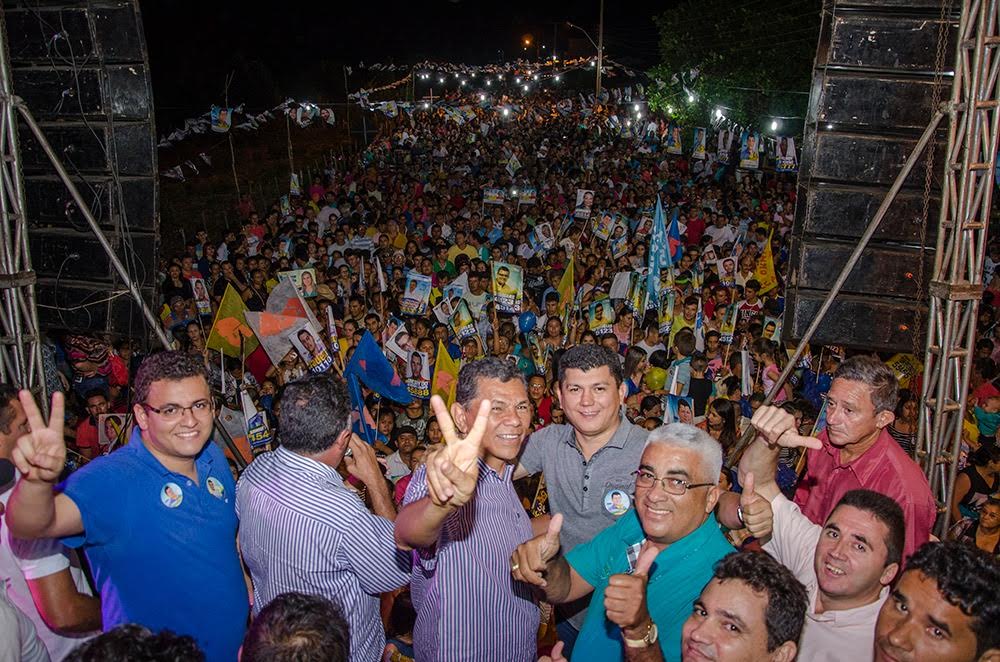 Comício em Cocal 