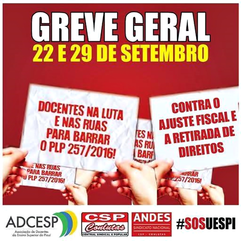 Paralisação nacional