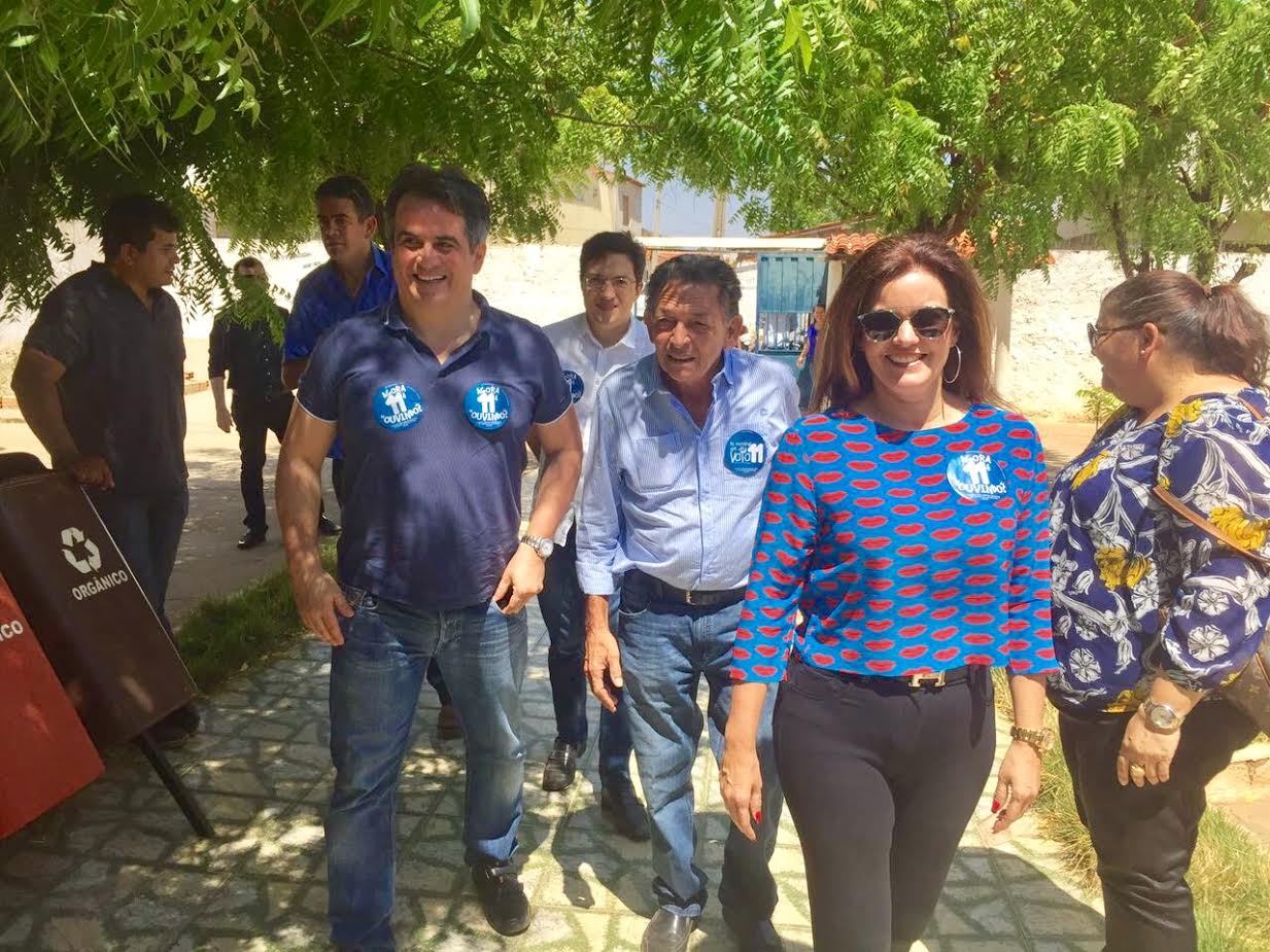 Ciro Nogueira e Iracema Portela em Picos