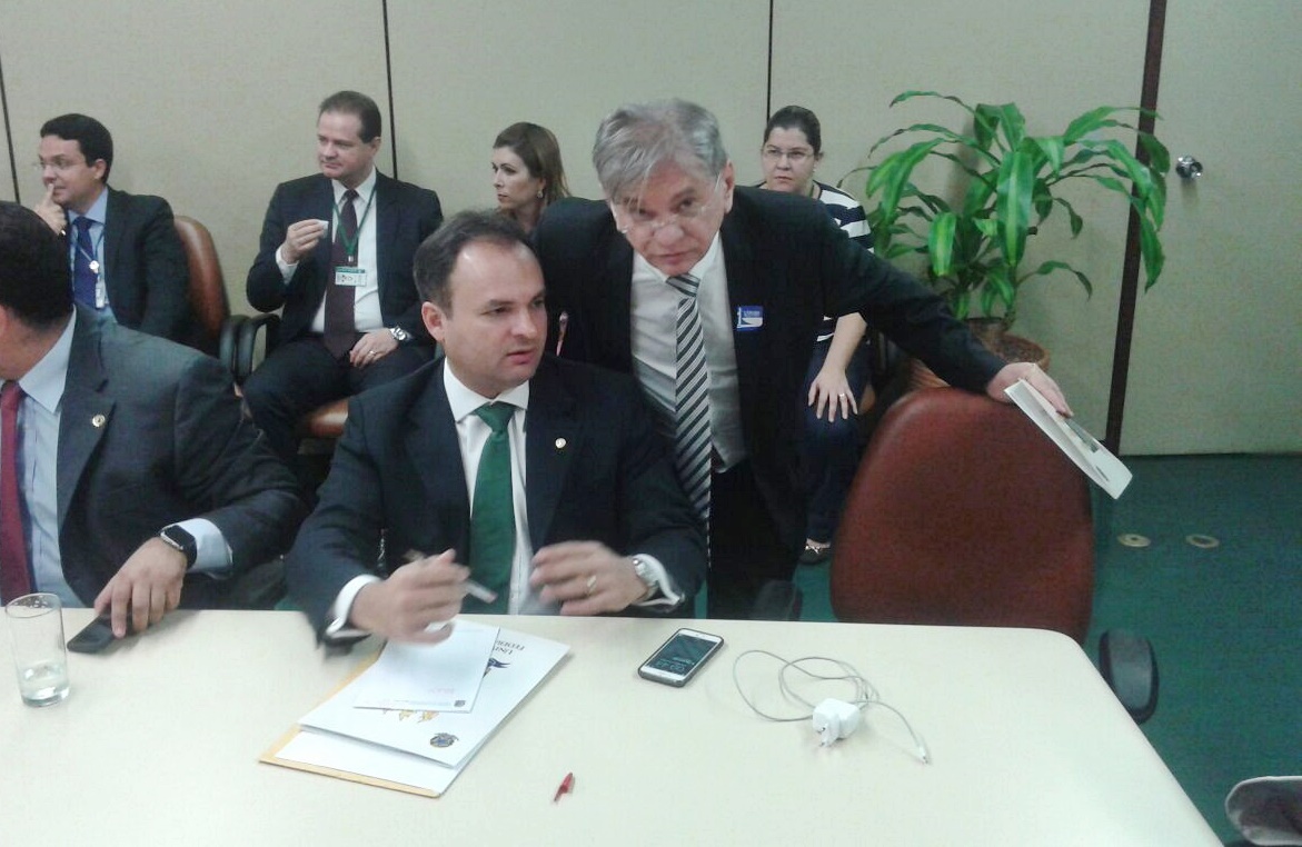 Deputado federal Mainha e Reitor Arimateia Dantas