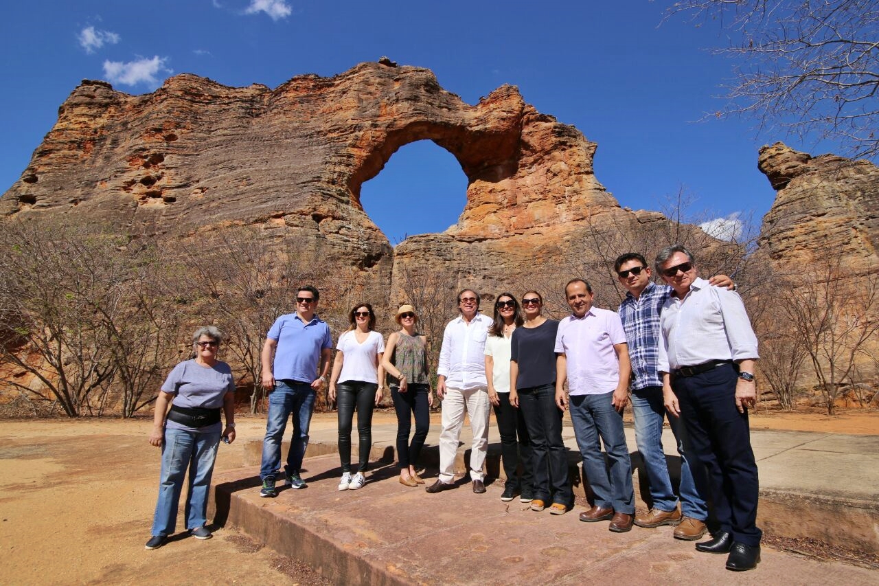 Empresários estrangeiros conhecem o Parque Nacional Serra da Capivara
