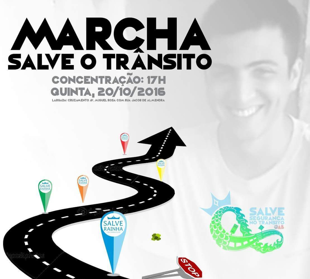 Marcha Salve o Trânsito será realizada em Teresina