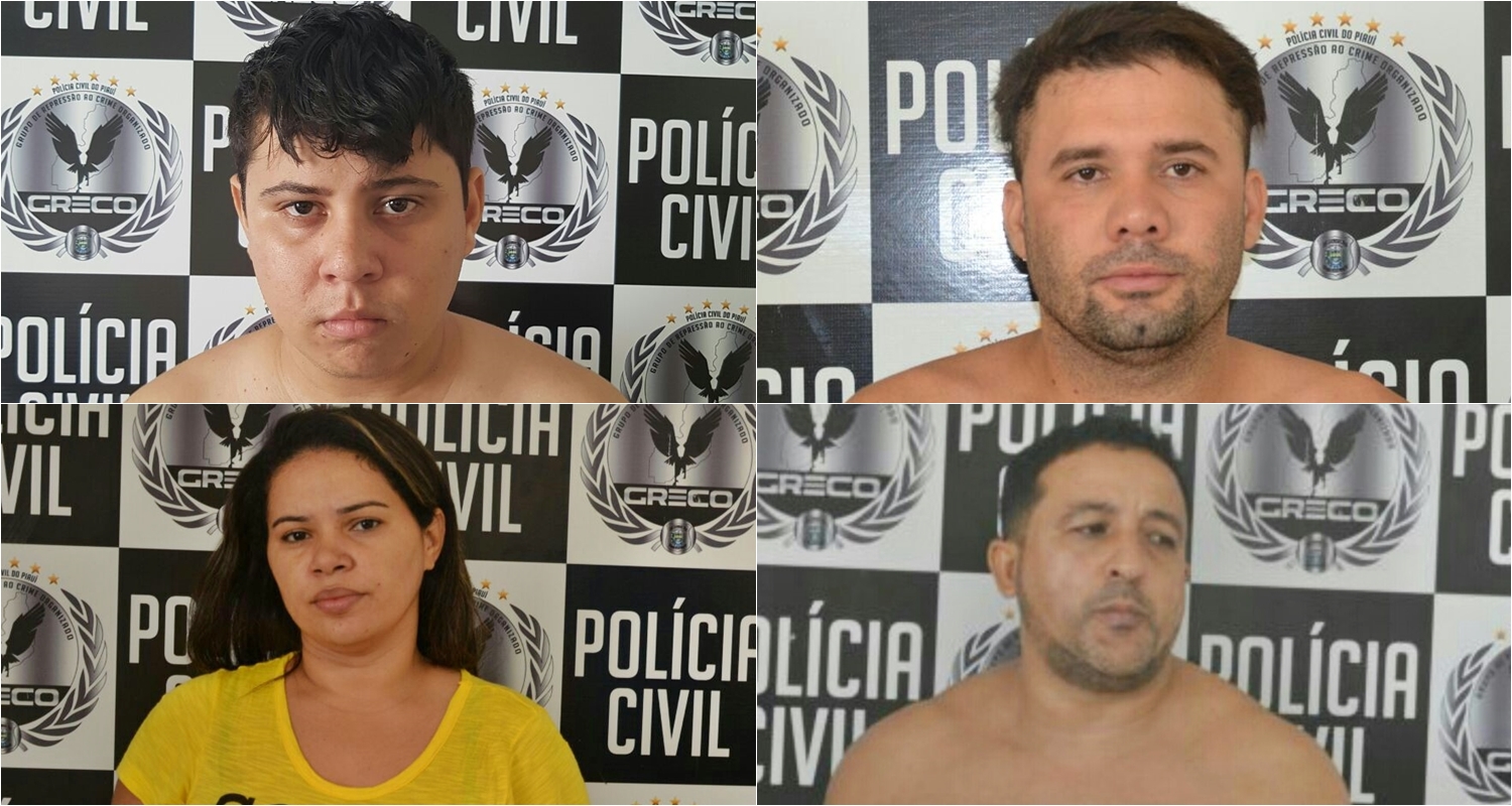 Presos na Operação Latronum