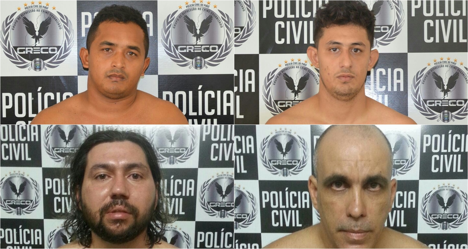 Presos na Operação Latronum