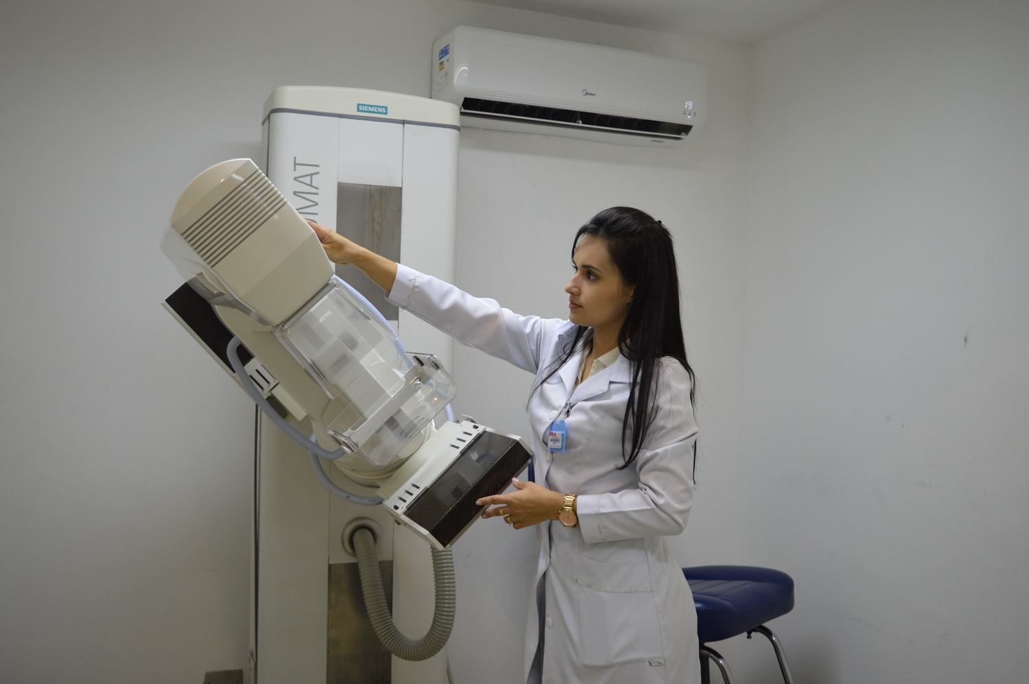 Mamógrafo disponível aos usuários do sus em Teresina
