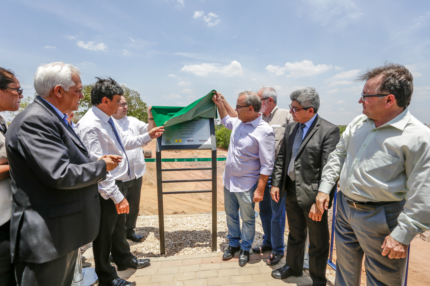 Inauguração do alargamento da Ponte Wall Ferraz