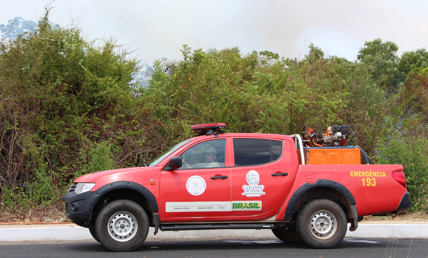 Carro do Corpo de Bombeiros