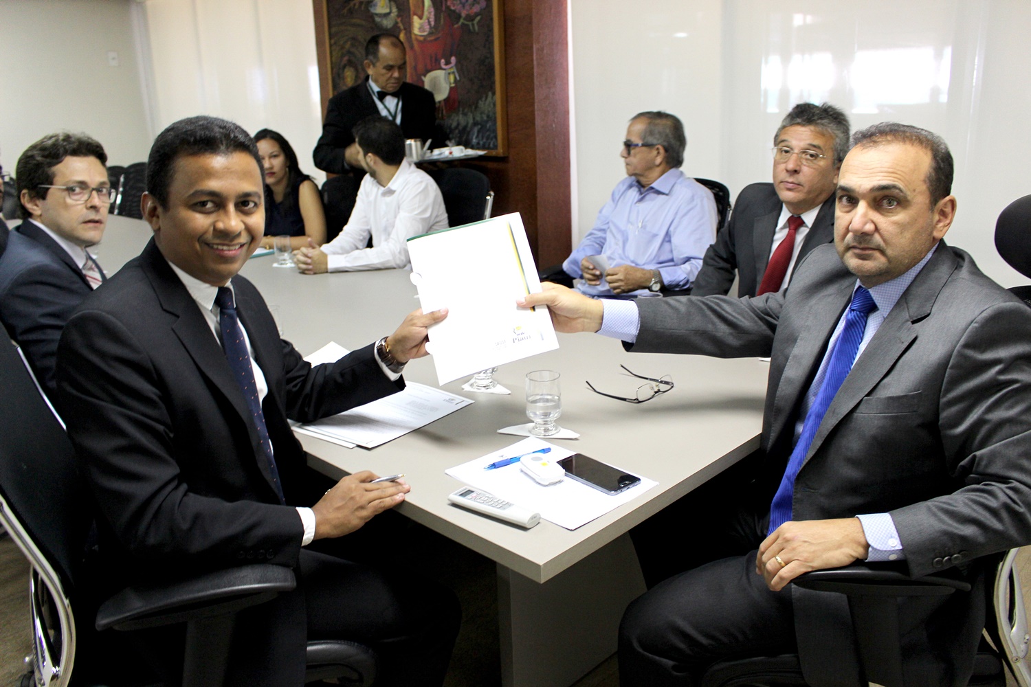 Secretário Francisco Costa e Desembargador Erivan Lopes