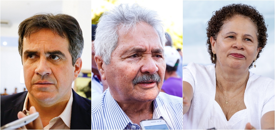 Ciro Nogueira, Elmano Férrer e Regina Sousa