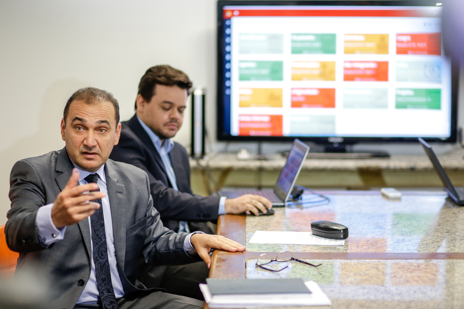 Erivan Lopes falando sobre o aplicativo