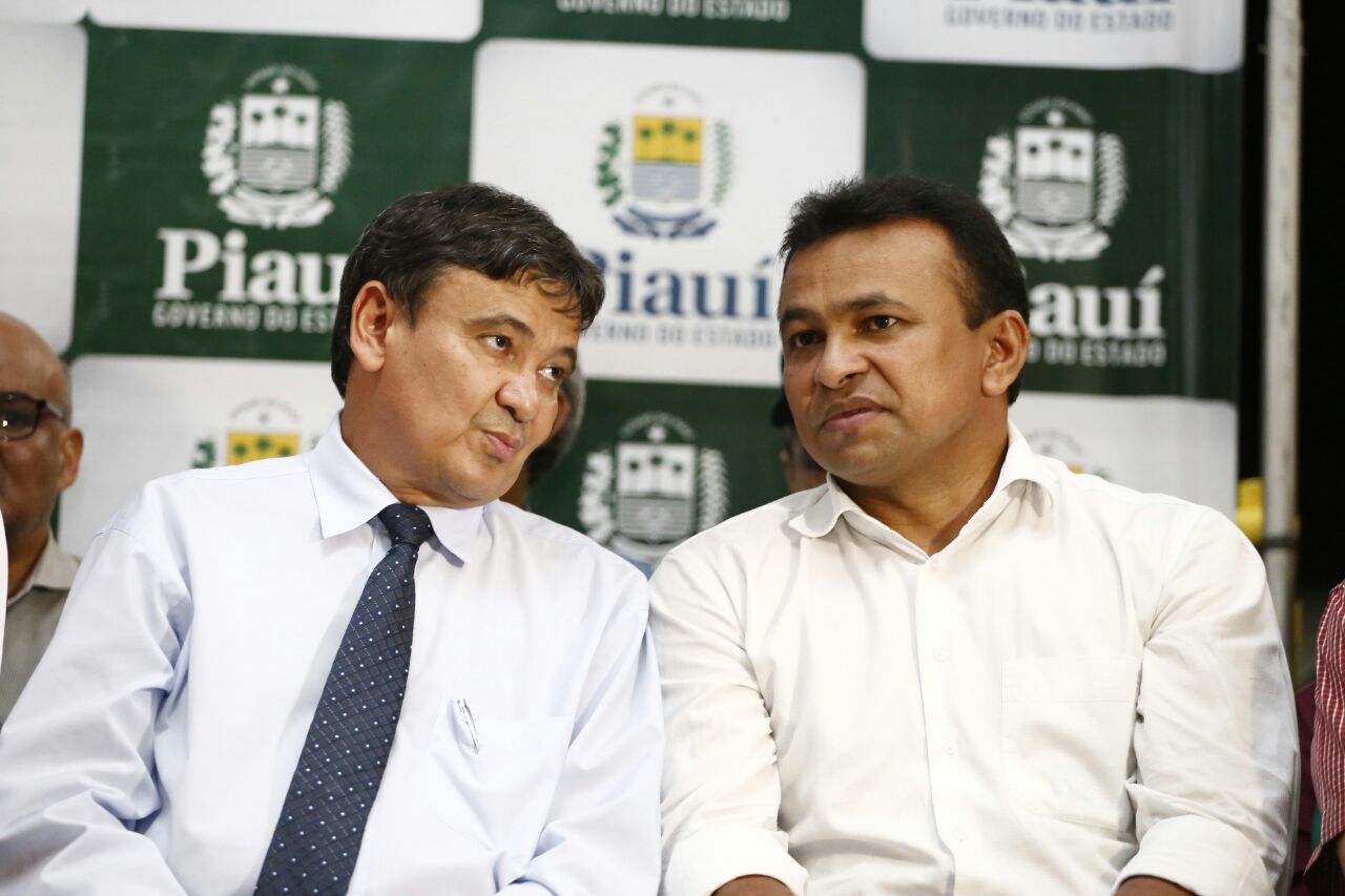 Wellington Dias e Fábio Abreu