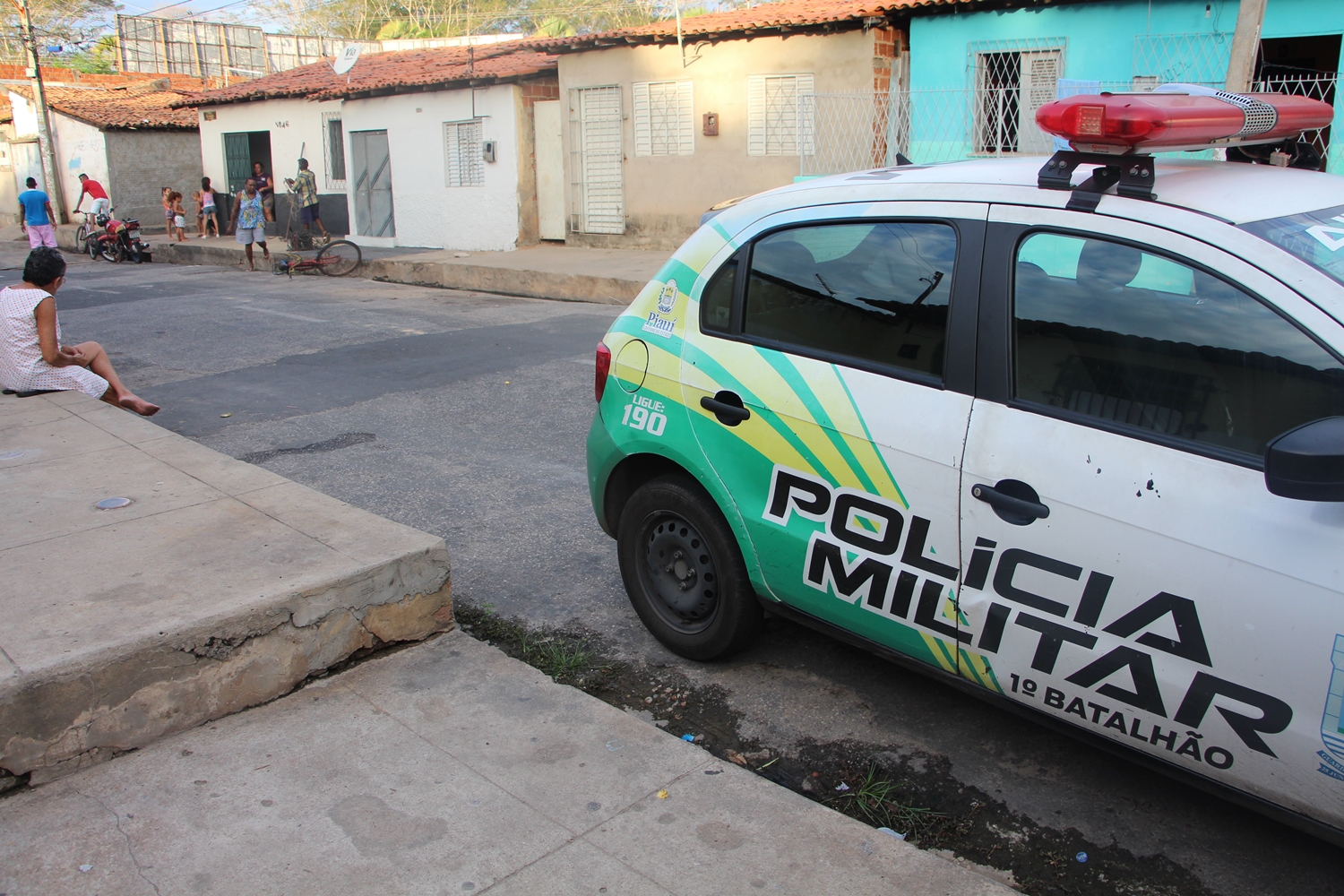 Polícia Militar foi acionada para atender a ocorrência