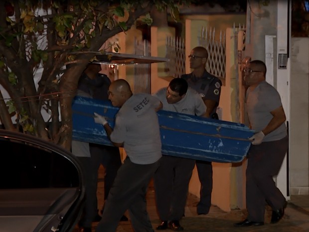 Recolhimento dos corpos