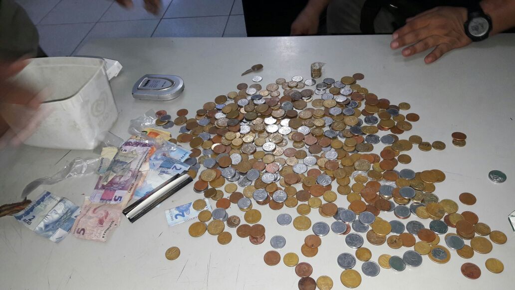 Moedas apreendidas