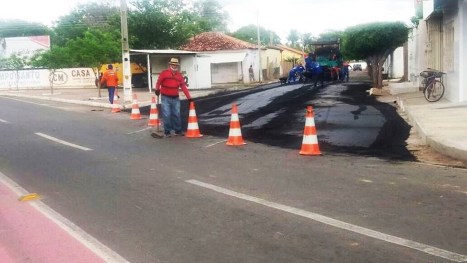 Pavimentação em Campo Maior
