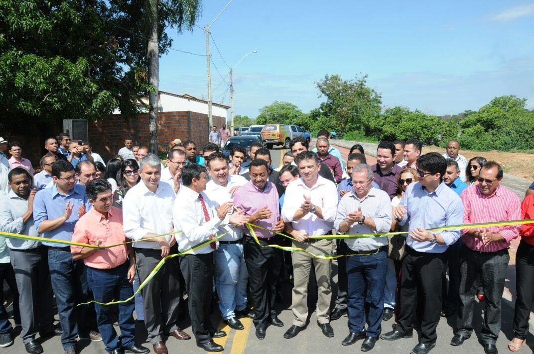 Inauguração em Floriano