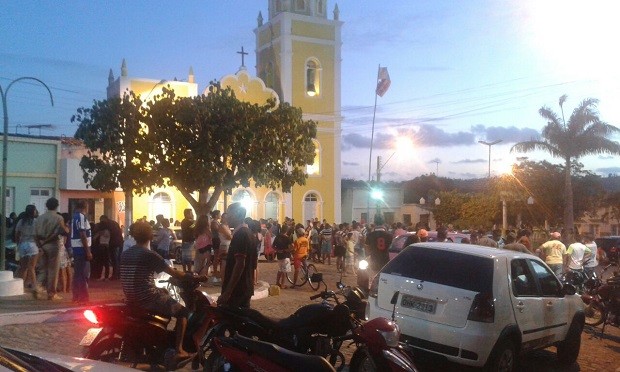 Convidados ficaram assustados