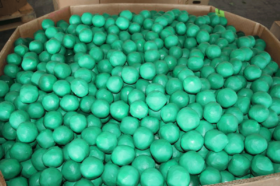 Droga apreendida em carga com limas