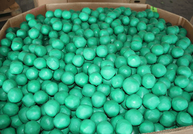 Droga apreendida em carga com limas