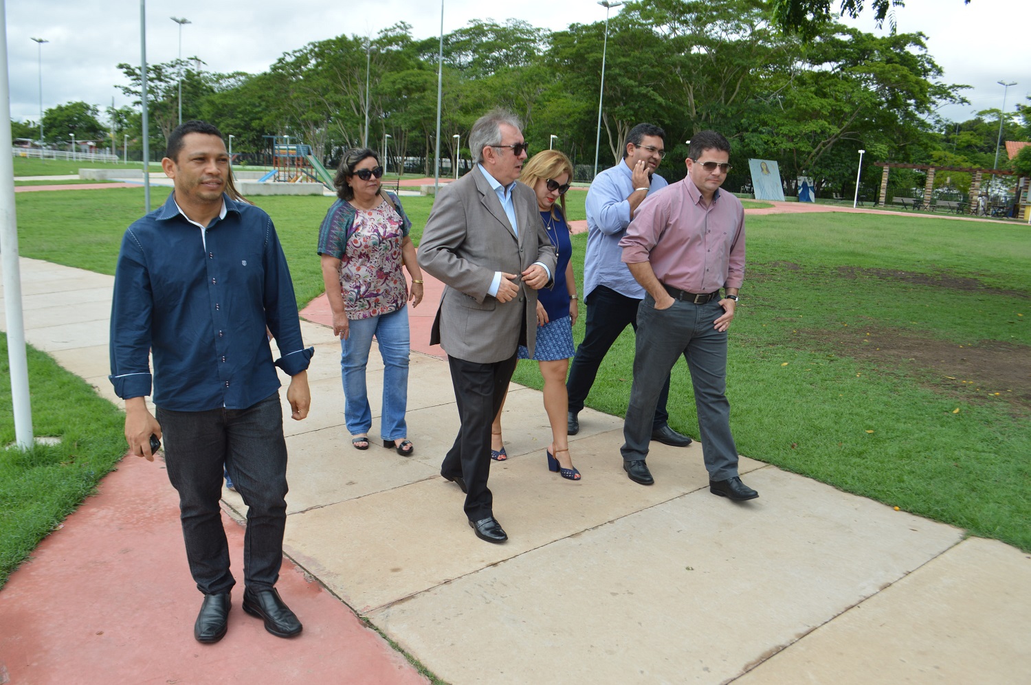 Equipe da Ação Global visita o Parque da Cidadania